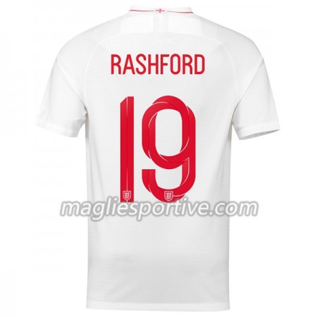 Completo Calcio Inghilterra Rashford 19 Divisa Prima Mondiali 2018
